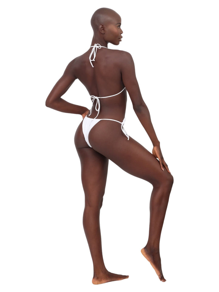White String Bikini Bottoms