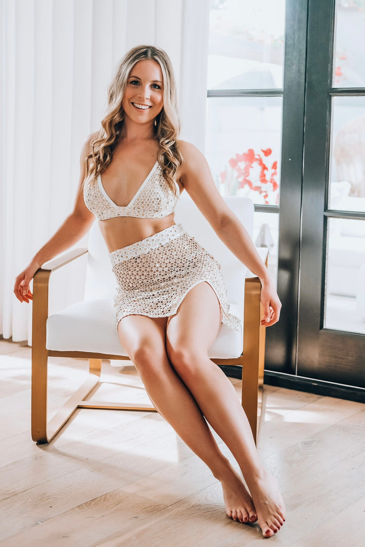Crochet &amp; Mirror Bralette