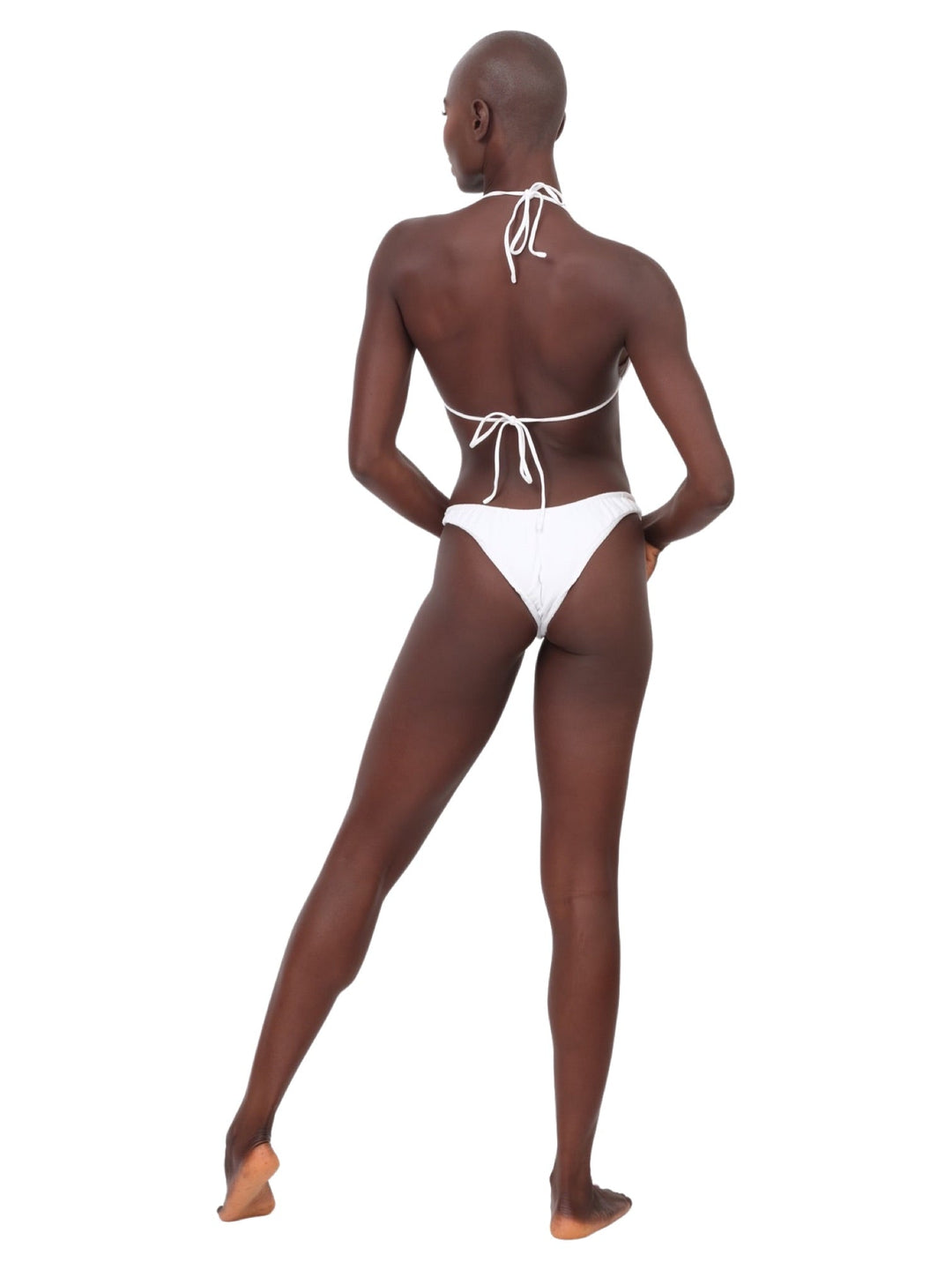 Marley Reversible String Bikini Top - White