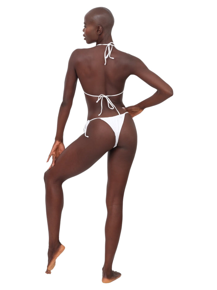 White String Bikini Bottoms