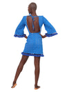 Bonanza Tassel Dress - Blue