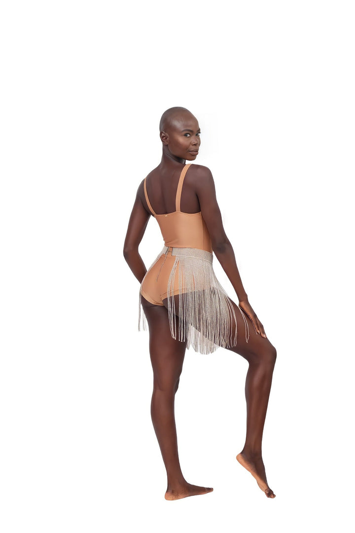 Delicious Jewel Skirt - Nude
