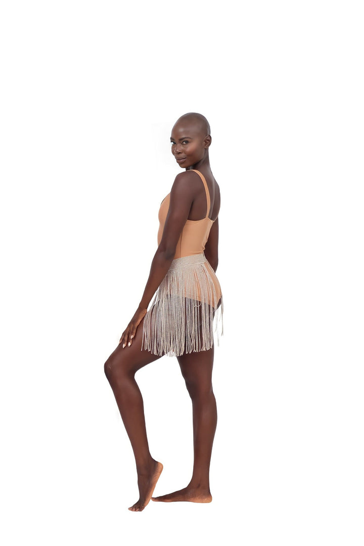 Delicious Jewel Skirt - Nude