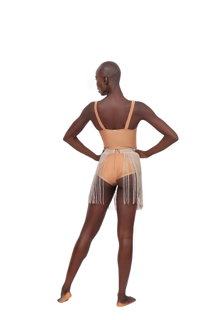 Delicious Jewel Skirt - Nude
