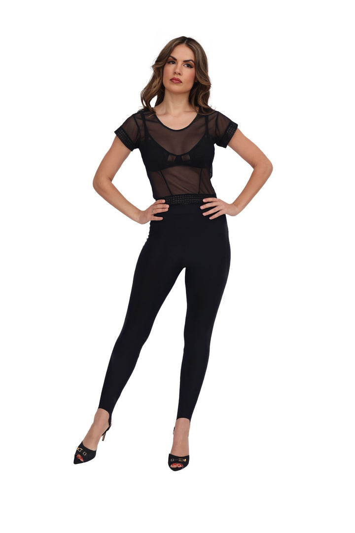 Academic Corset Top - Black