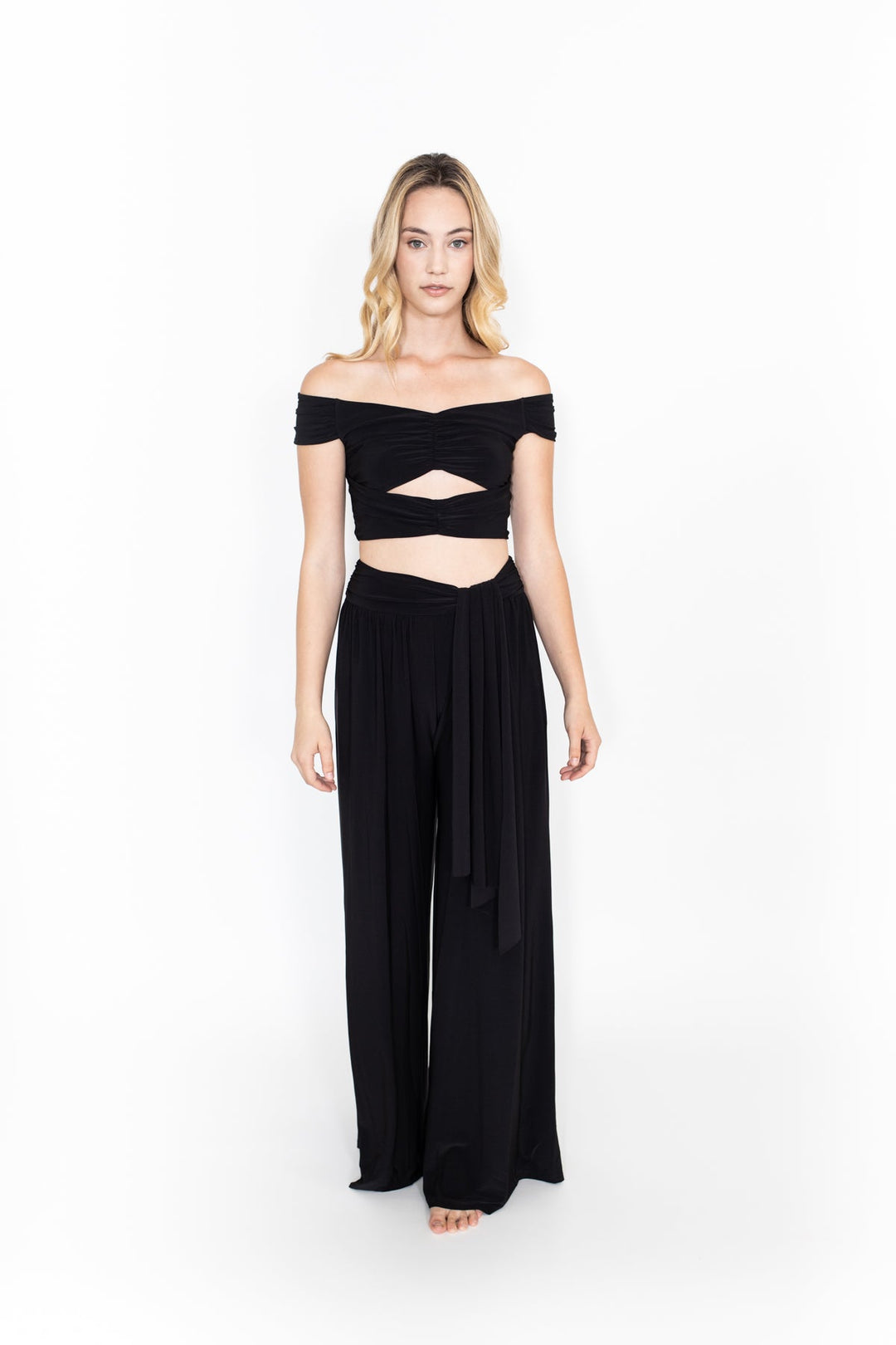 Black Sash Pants