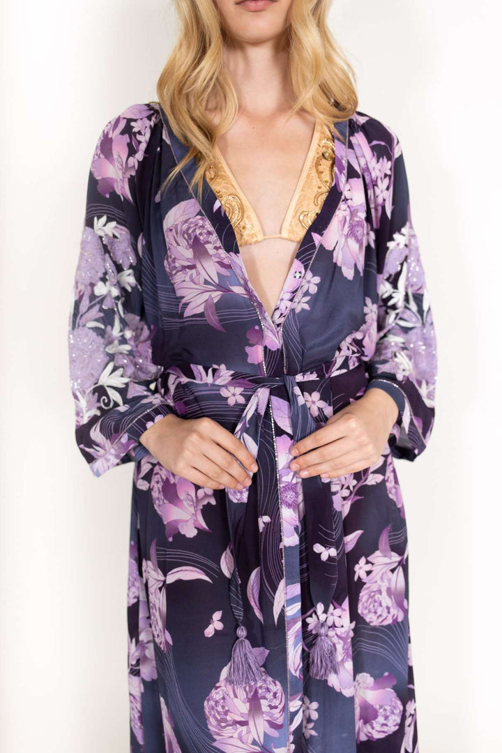 Taj Purple Coverup