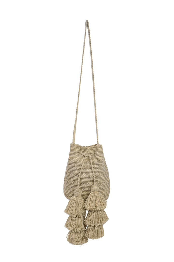 Mini Mochila Purse with Tassels