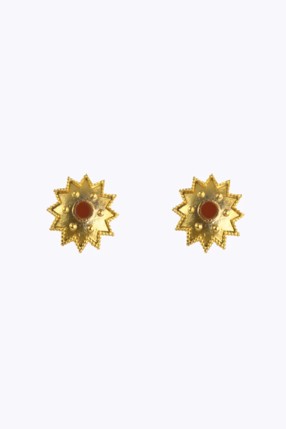 Terracotta Sun Earrings