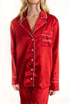 Naughty Red Pajama Set