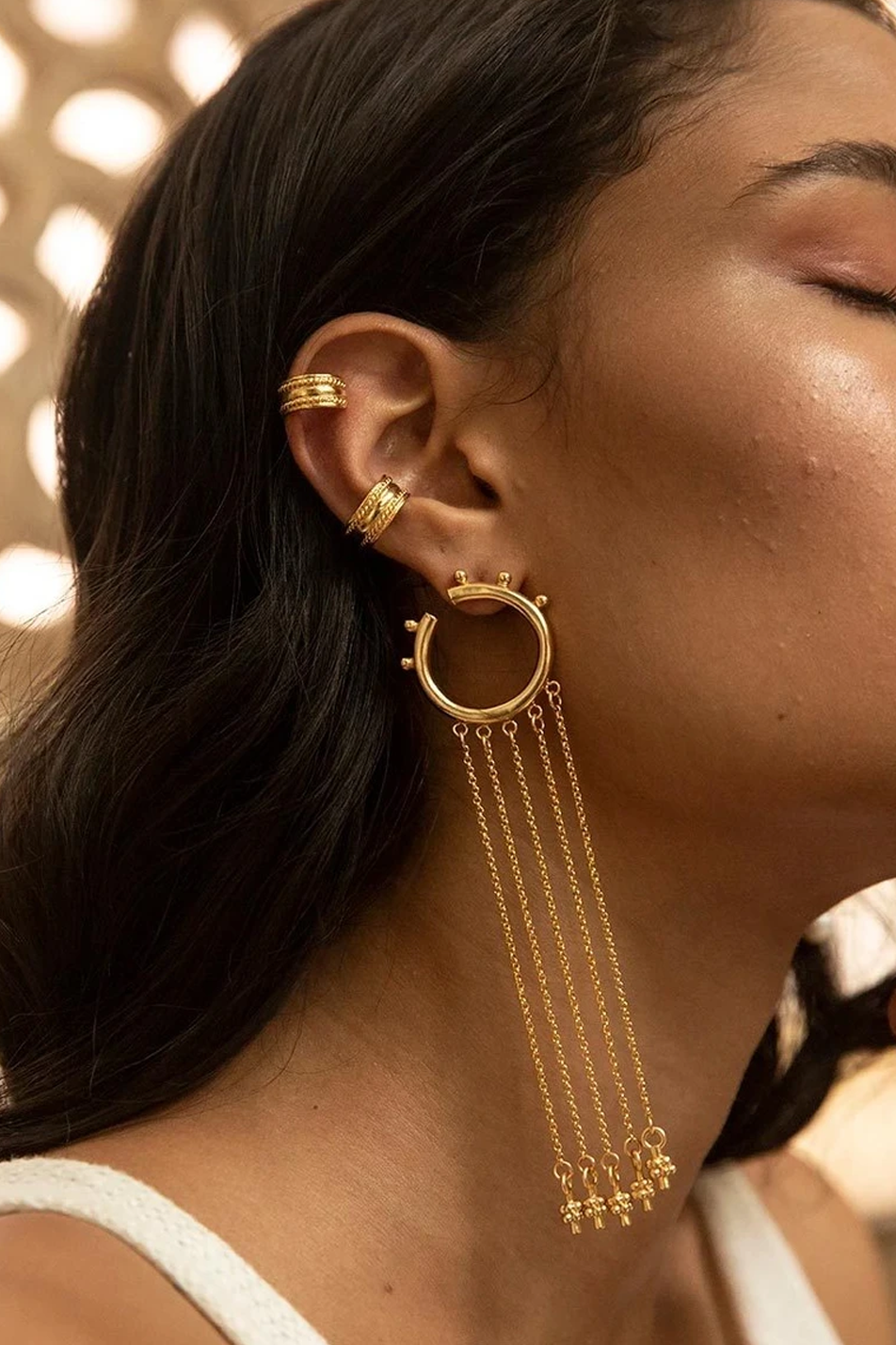 Gold Earcuff
