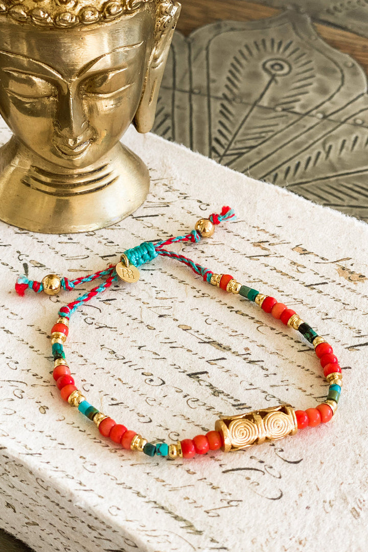 Sizigia Bracelet Coral Turquoise