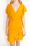Yellow Ruffled Dress