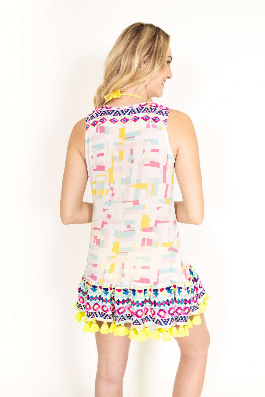 Taj Coverup with Tassels