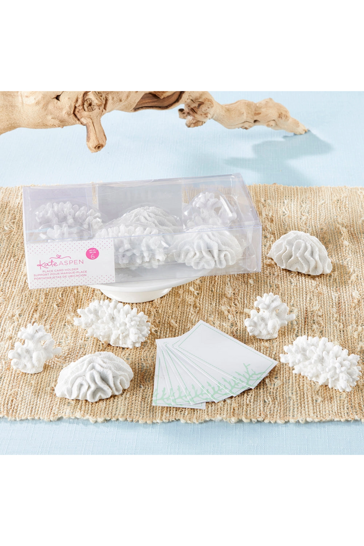 Coral Place Card Holder (Set of 6)