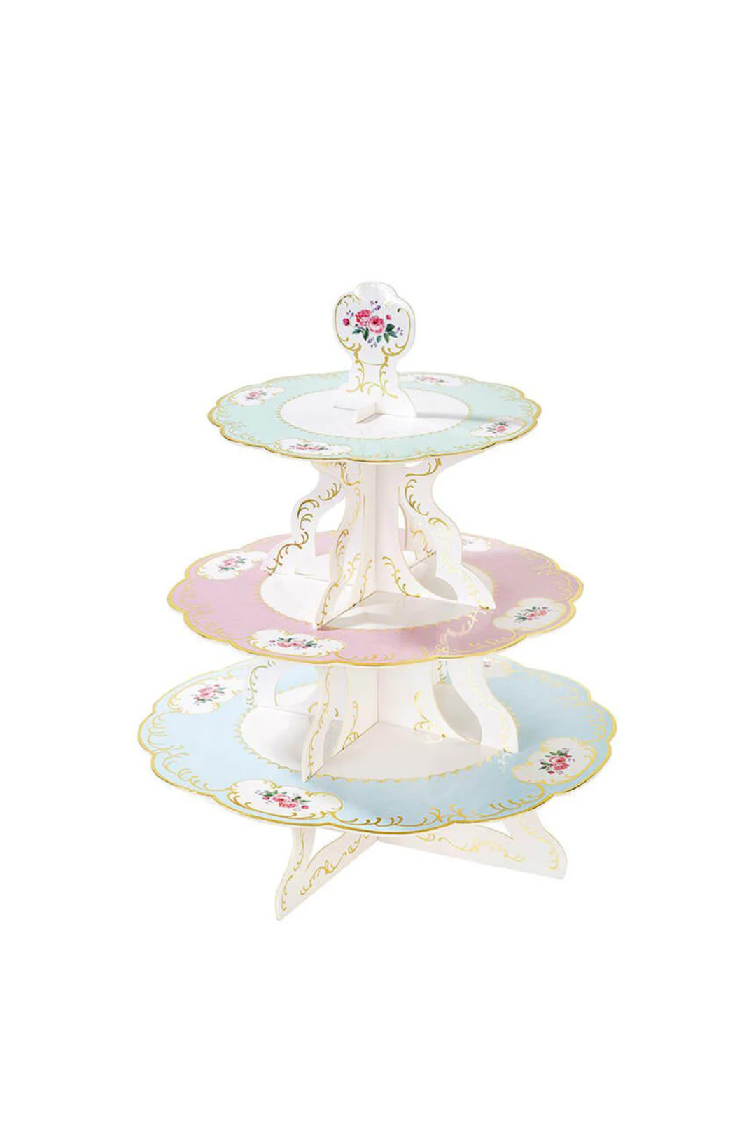 Floral 3 Tier Cakestand