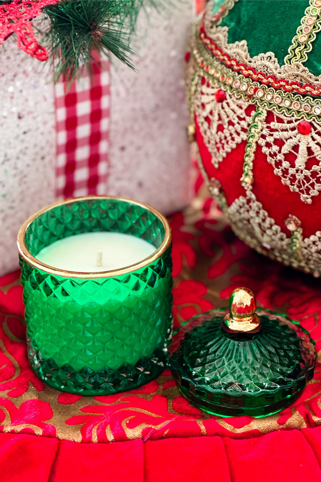 Evergreen Candle