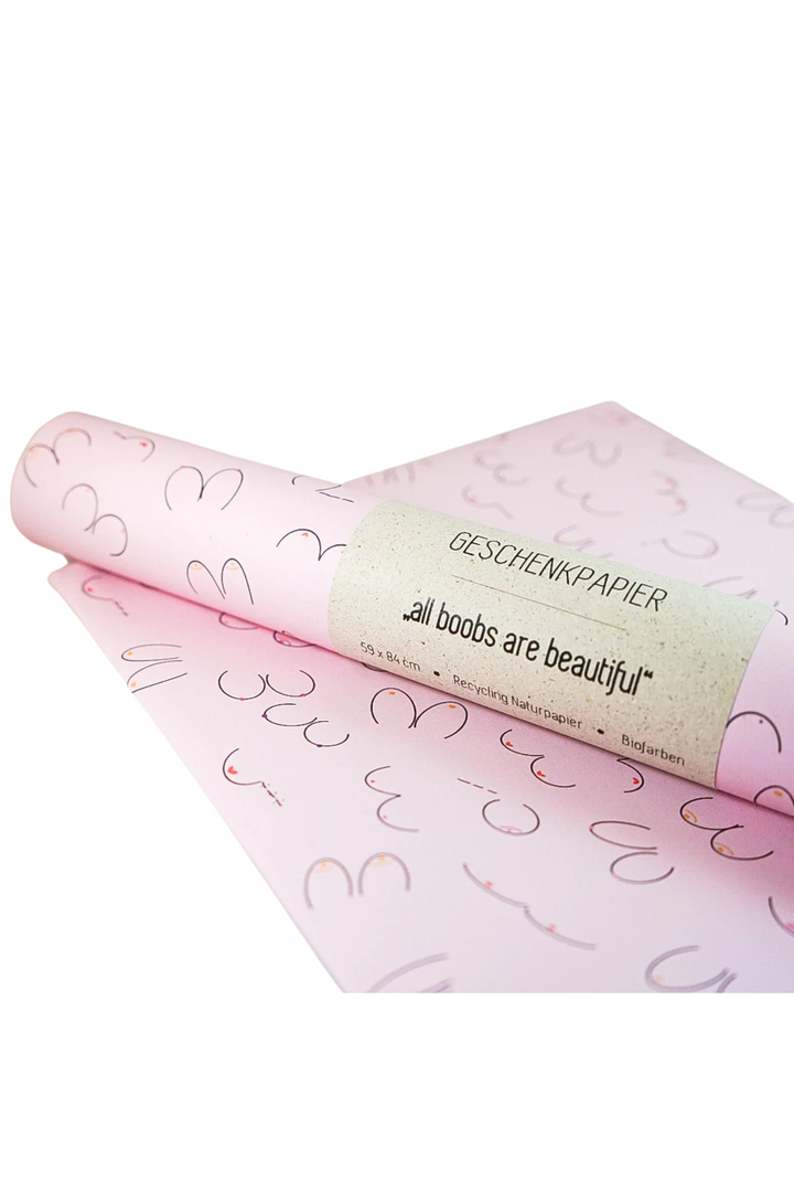 All Boobs Are Beautiful Wrapping Paper