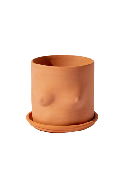 Terracotta Boob Flower Pot