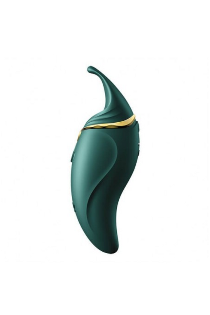 Hero Clitoral Massager - Jewel Green