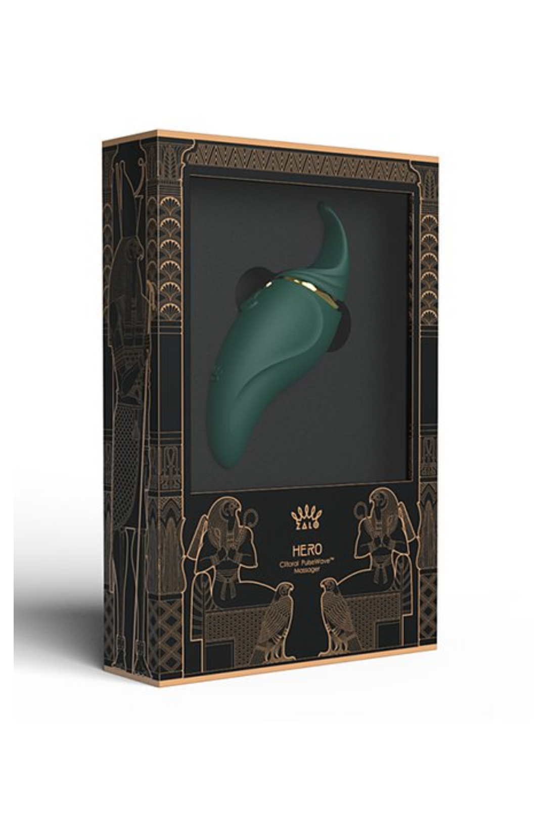 Hero Clitoral Massager - Jewel Green
