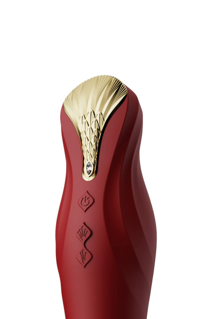 King Vibrating Thruster - Wine Red