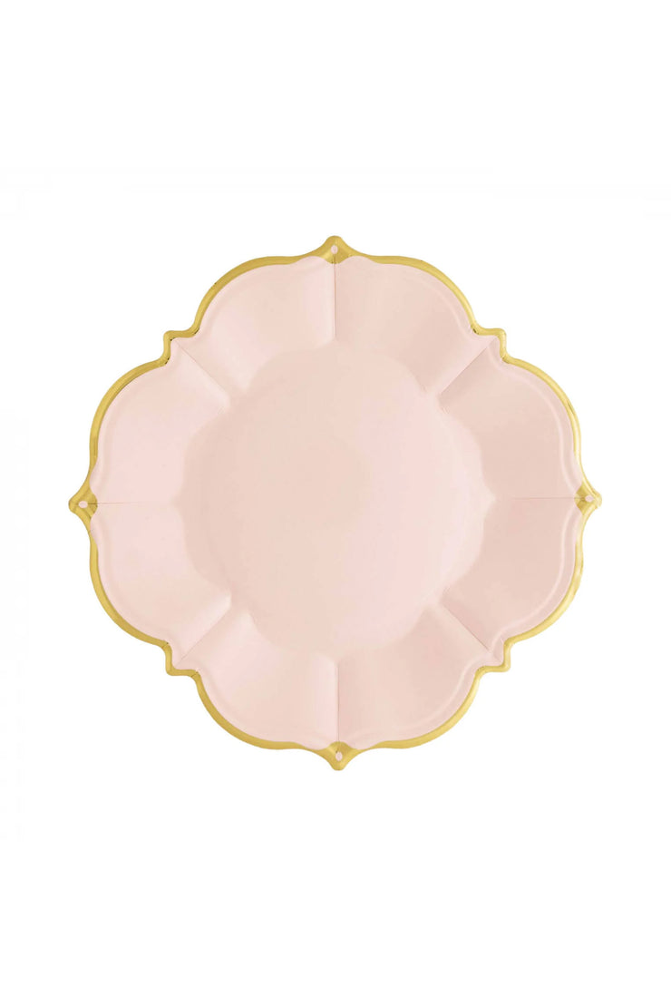 Blush Pink Lunch Plates