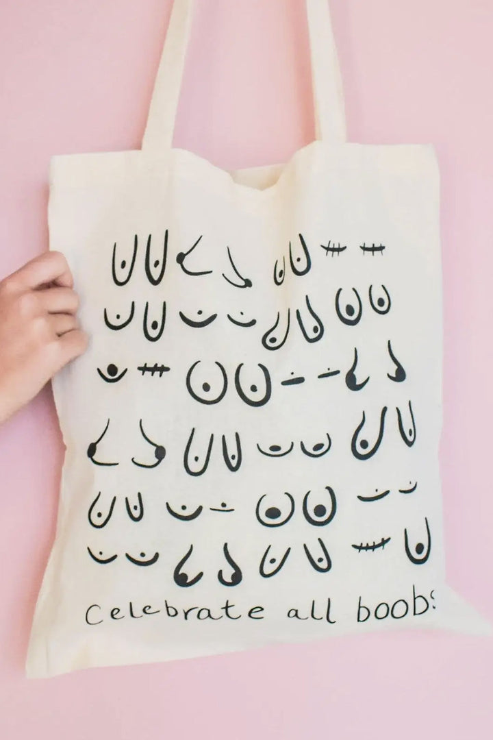 Celebrate all Boobs Tote Bag