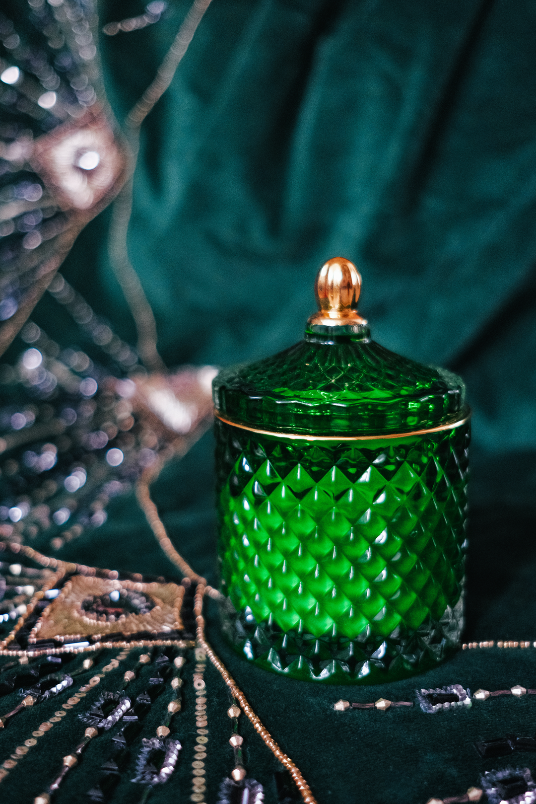 Evergreen Candle