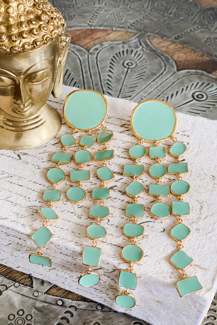 Sea Green Bazaar Earrings