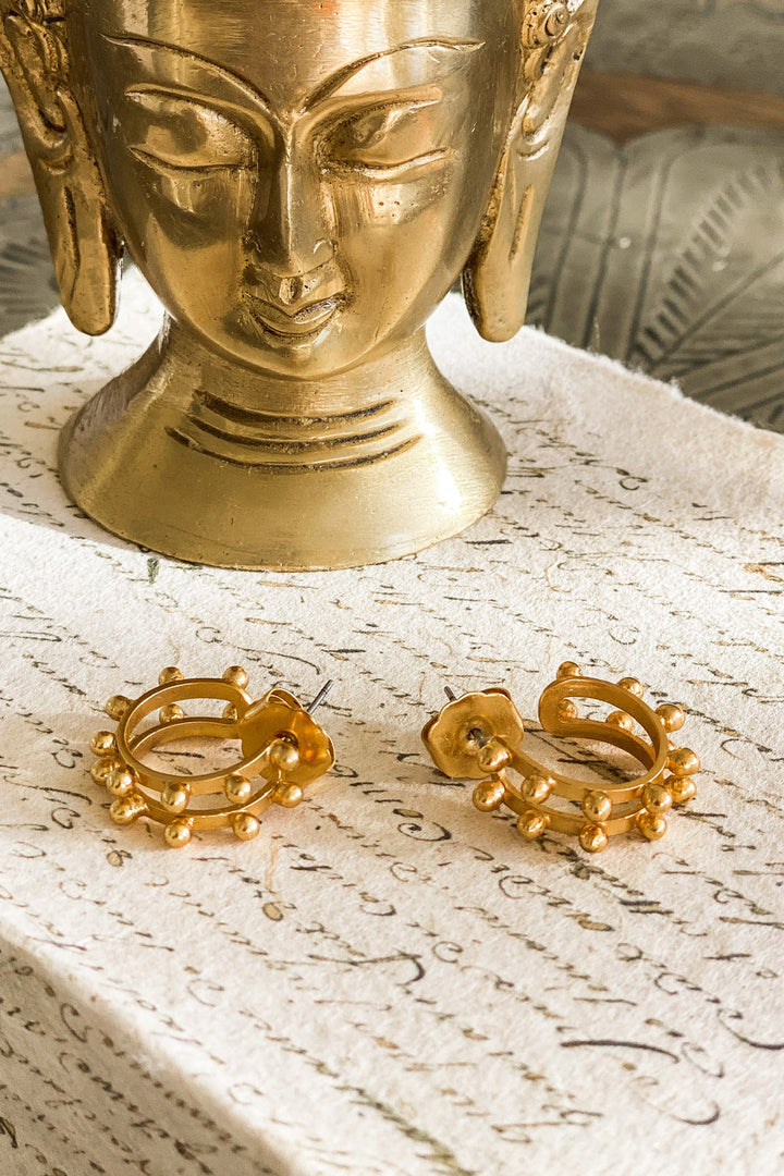 Ecos Gold Hoop Earrings