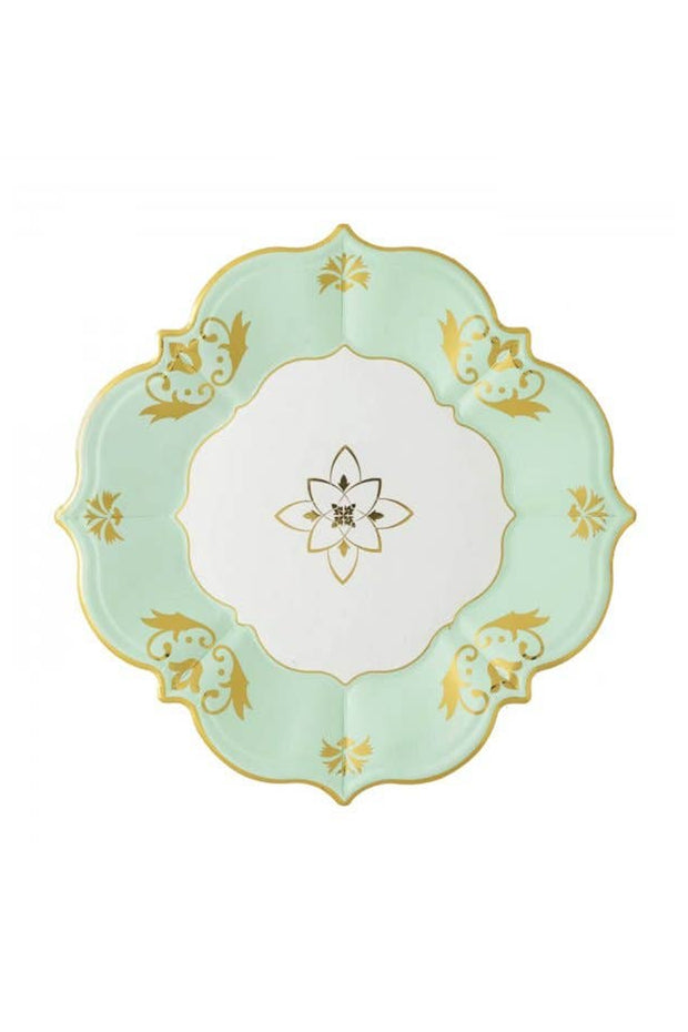 Iznik Floral Mint Lunch Plate