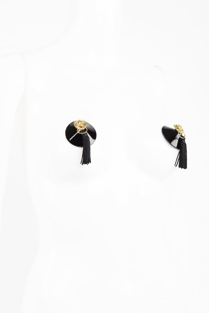 Lion Leather Tassel Pasties