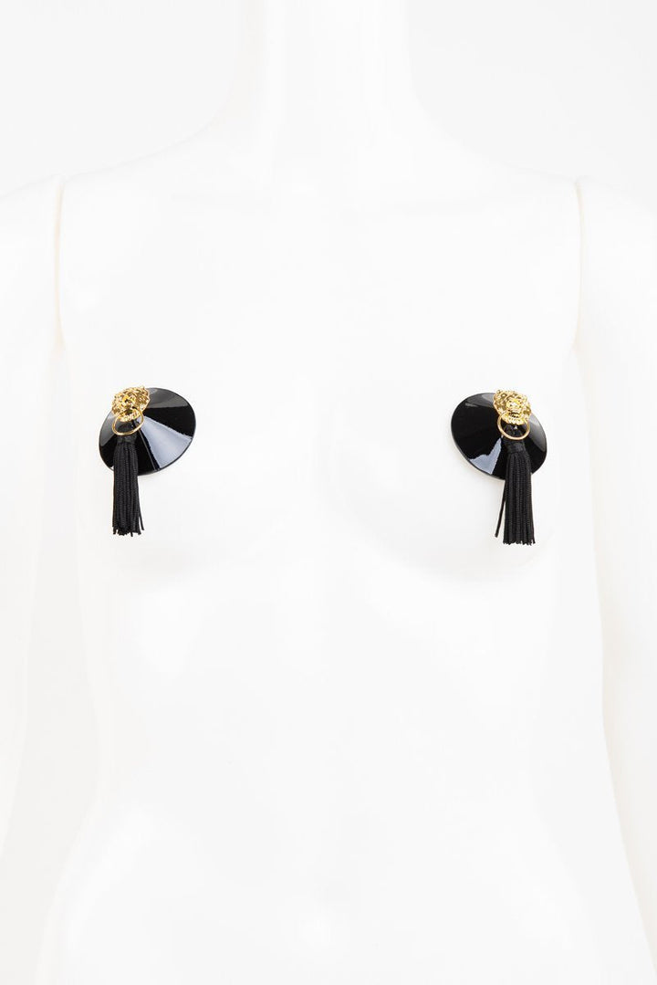 Lion Leather Tassel Pasties