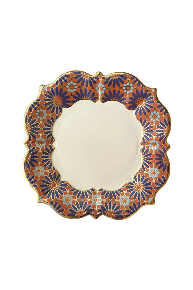 Marrakesh Terra Cotta Lunch Plate