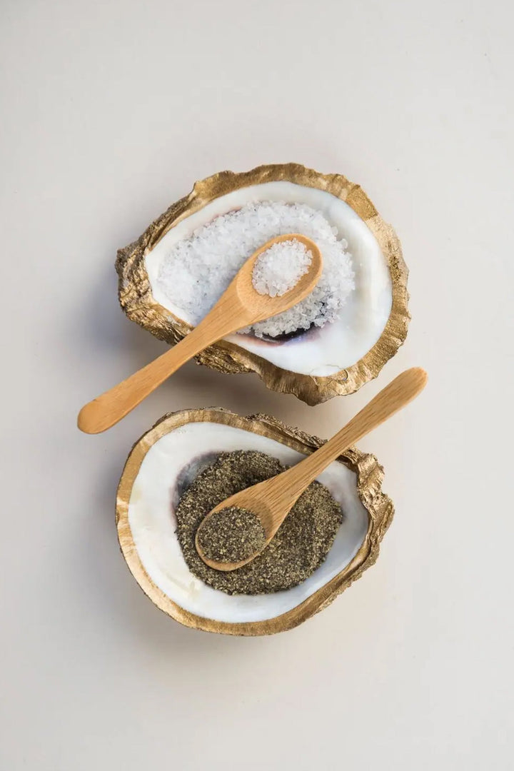 Shell Salt and Pepper Cellars