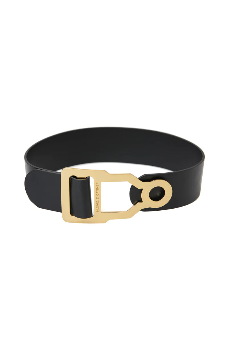 Radical Leather Belt - Black